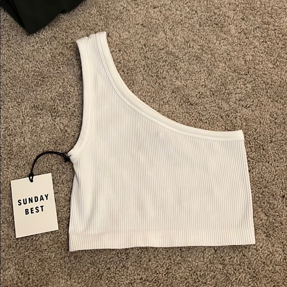Aritzia One Shoulder Tank
